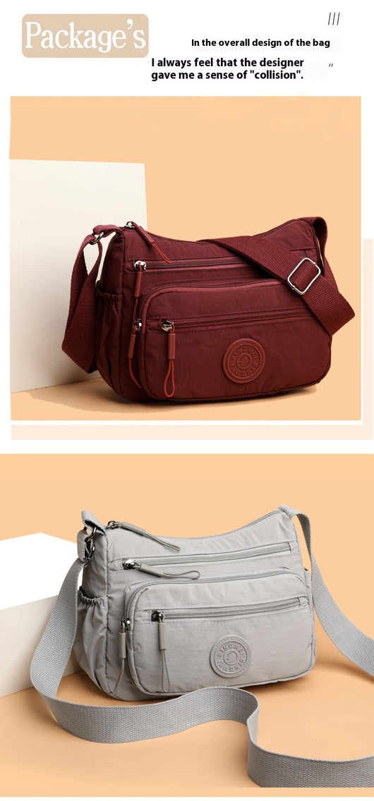 Bolso Bandolera Impermeable de Nylon - Estilo Moderno y Funcional - Image 11