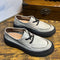 Zapatos de Cuero Genuino con Plataforma para Hombre - Slip-on Cómodos