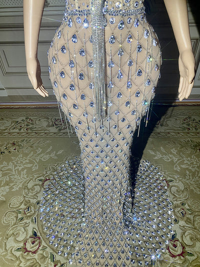 Vestido Sirena Elegante sin Espalda - Image 17