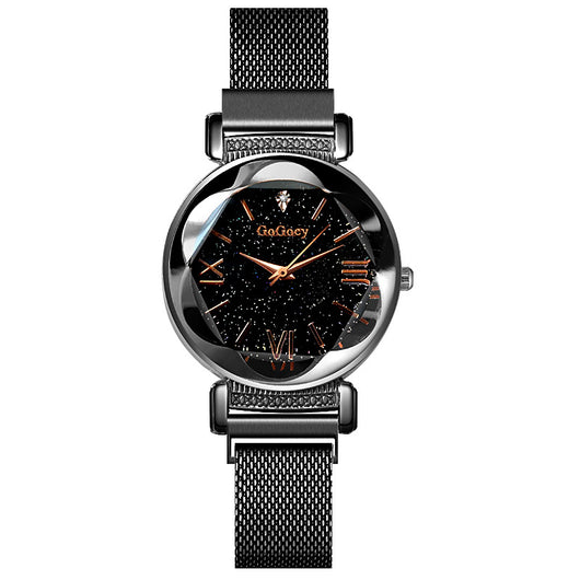 Reloj de Cuarzo para Dama con Malla Diamond Point, Diseño Simple y Elegante - Image 18