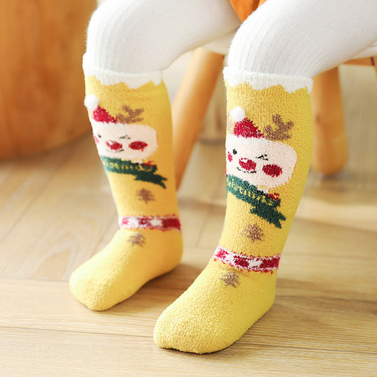 Calcetines Cálidos para Bebé y Papá sin Talón - Image 10