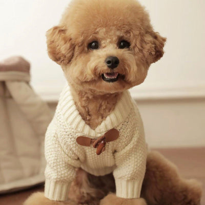 Suéter Tejido para Perros Schnauzer - Diseño Panda Teddy - Image 3