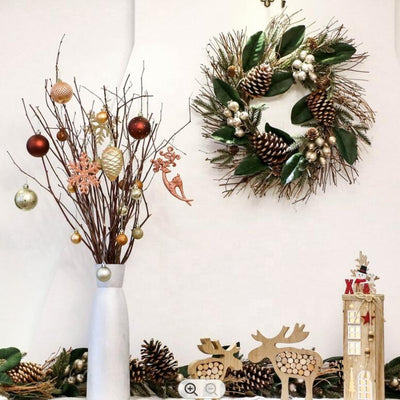 Pack de 100 Bolas Navideñas Colgantes para Decoración del Hogar - Image 2
