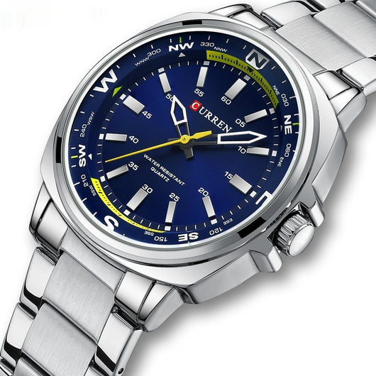 Reloj Casual de Negocios para Hombre con Pulsera de Acero Inoxidable - Image 2