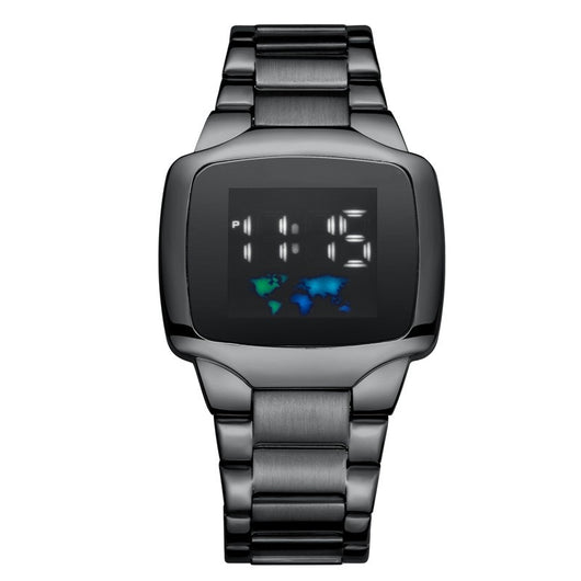 Reloj Deportivo para Hombre con Banda de Acero Inoxidable - Image 4
