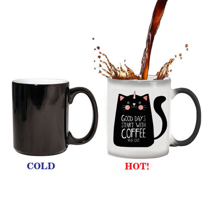 Taza Térmica Gato que Cambia de Color - Image 10