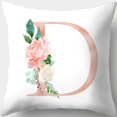Funda de Almohada con Letras Florales Día de San Valentín Impresión Digital - Image 35