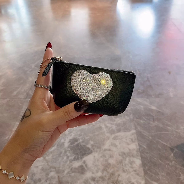 Monedero Mini Diamante Love para Viajes