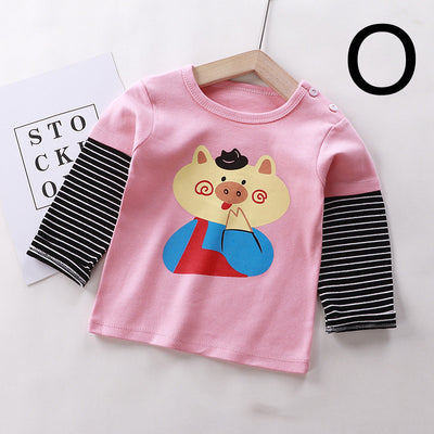 Camiseta de Algodón Manga Larga para Niños y Niñas - Image 31