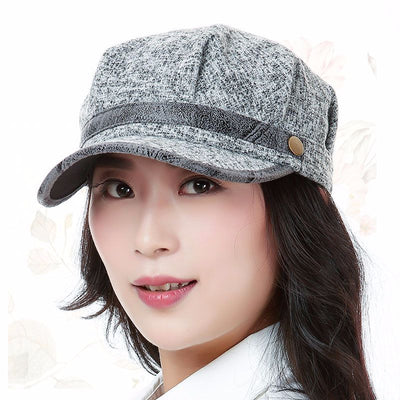 Gorro Octagonal de Lana Premium