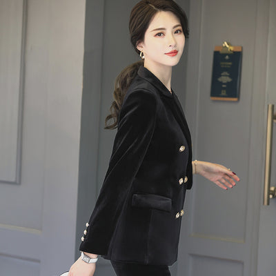 Blazer Ejecutivo para Mujer - Traje Formal de Temperamento - Image 11