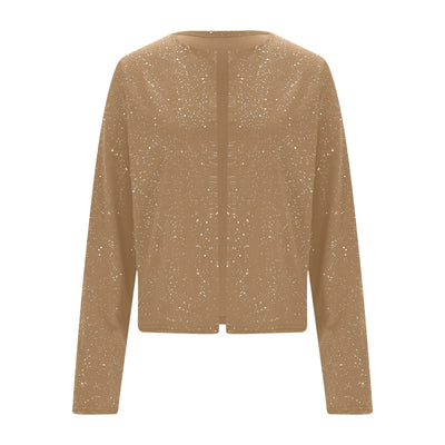 Cardigan Elegante con Detalles en Dorado para Mujer - Image 35