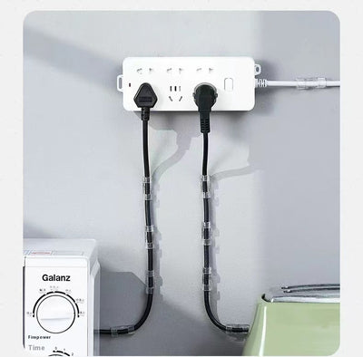 Organizador de Cables Adhesivo sin Perforación con Clips de Sujeción - Image 10