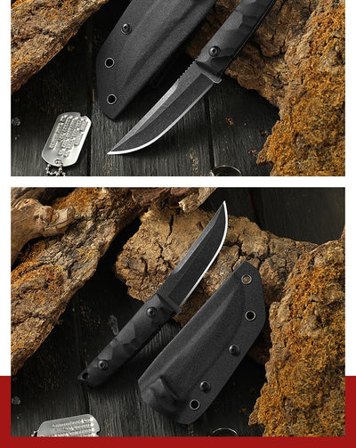 Cuchillo de Supervivencia Portátil para Aventuras al Aire Libre - Image 14