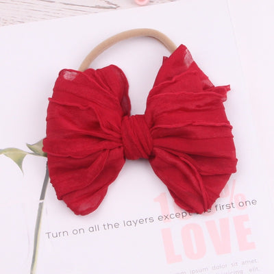Diadema Infantil con Lazo de Encaje - Suave y Ligera - Image 6