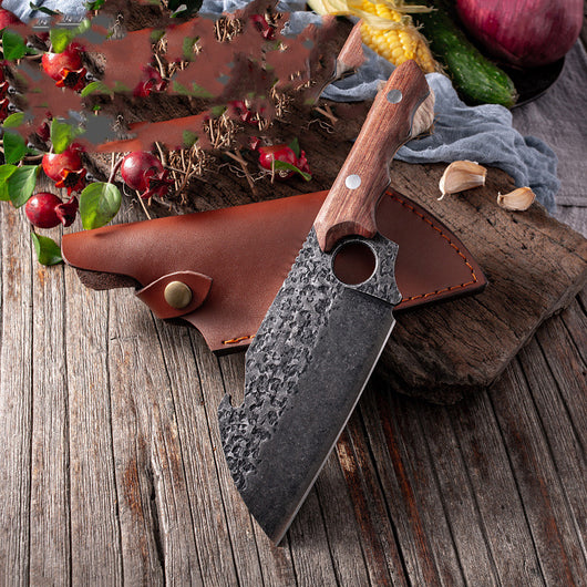 Cuchillo de Anillo para Despiece de Pescado y Corte de Carne