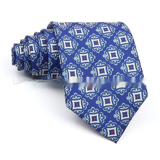 Corbata Estampada de Poliéster para Hombre Profesional - Image 8