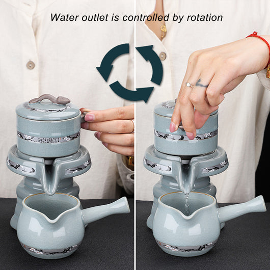 Juego de Té Automático Geyao - Infusor Inteligente para el Hogar - Image 12