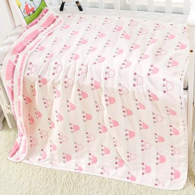 Manta de Baño Infantil 110x110cm - Gasa 6 Capas 100% Algodón Puro - Image 9