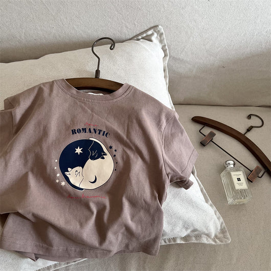 Camiseta Infantil Estampado Dibujos Animados Cuello Redondo - Image 9