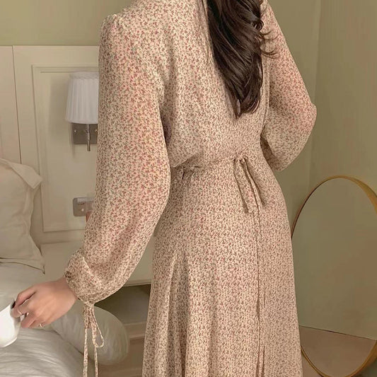 Vestido Floral Elegante Cuello V para Mujer - Image 2