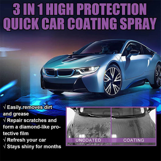 Recubrimiento Protector de Cera para Auto en Spray de Secado Rápido - Image 4