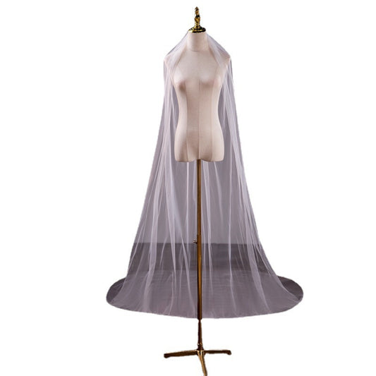 Velo de Novia Doble Capa con Peineta - Elegancia y Comodidad - Image 2