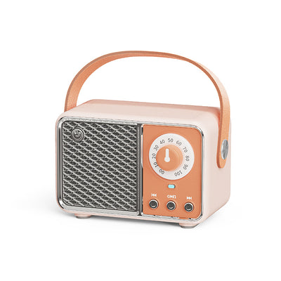 Altavoz Bluetooth Portátil Retro Mini Inalámbrico para Auto y Escritorio - Image 11