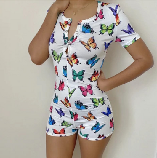 Jumpsuit de Manga Corta con Botones - Image 7