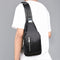 Bolso Mensajero Oxford para Hombre con Bolsillo Frontal