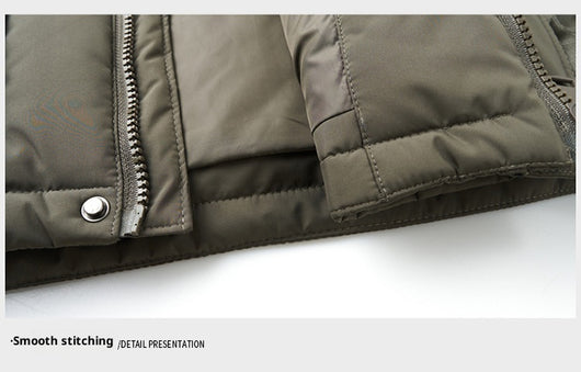 Chaqueta Acolchada de Plumón para Invierno - Image 27