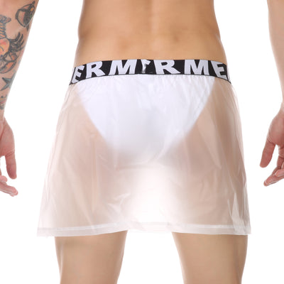 Pantalón Minifalda PVC Transparente para Hombre con Laterales Abiertos - Image 36