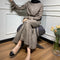 Vestido Robe Dubai con Mangas Acampanadas