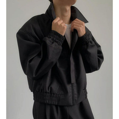 Blusa Suelta con Solapa Clásica