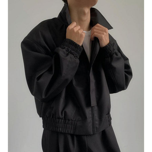 Blusa Suelta con Solapa Clásica