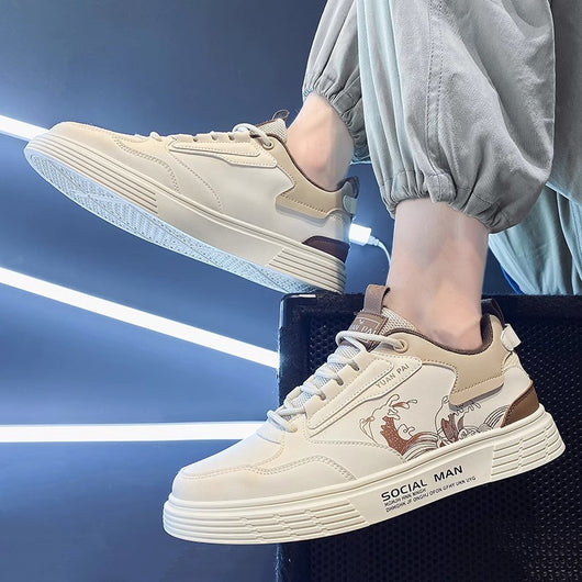 Tenis Deportivos Blancos para Hombre - Zapatos de Moda - Image 5