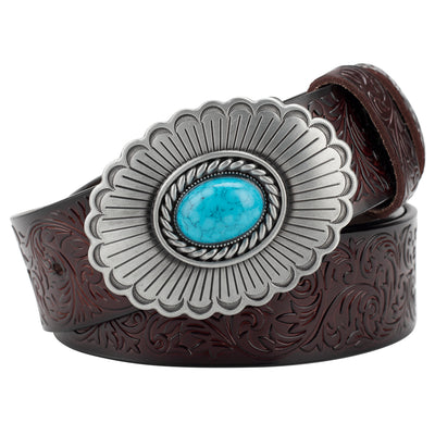 Cinturón Decorativo Grabado Estilo Retro Europeo para Mujer - Image 39
