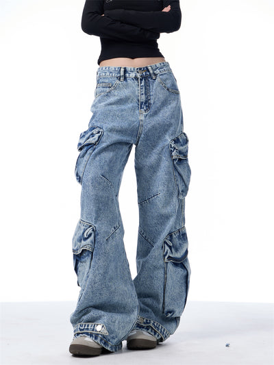 Pantalones de Trabajo Mujer Talle Ancho con Bolsillos Múltiples - Image 13