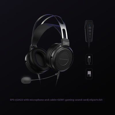 Auriculares Gaming HiFi de Bobina Móvil Cerrados con Cable