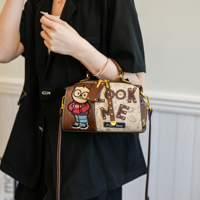 Bolsa de Hombro con Diseño Cartoon Acolchada - Image 3