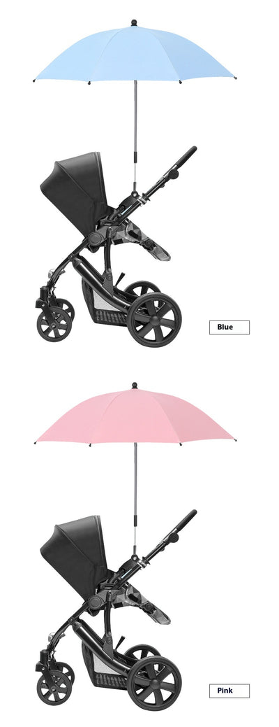 Sombrilla Parasol UV para Cochecito de Bebé - Protección Solar Negra - Image 27