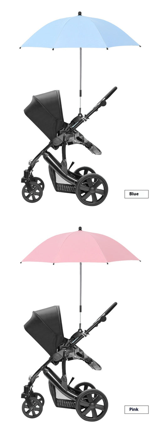 Sombrilla Parasol UV para Cochecito de Bebé - Protección Solar Negra - Image 27