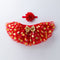 Red Gold Dots - S