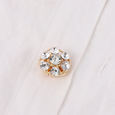 Gemelos Elegantes con Incrustaciones de Cristal Multiestilo - Image 3
