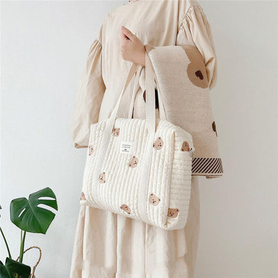 Bolsa Organizadora para Carrito de Bebé Chrysanthemum Cotton - Image 12