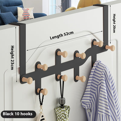 Perchero Colgante sin Clavo para Puerta - Organizador de Ropa Compacto - Image 11