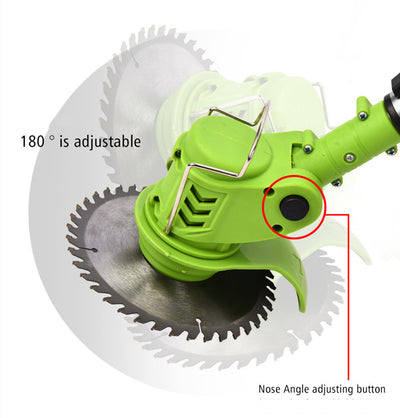 Desbrozadora Inalámbrica de Batería Litio - Máquina Multiusos Portátil para Jardín - Image 12