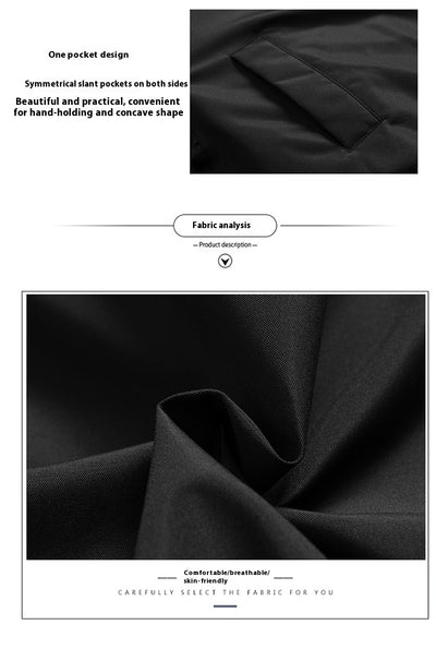 Chaqueta Reversible de Algodón Retro Vintage para Hombre y Mujer - Image 23