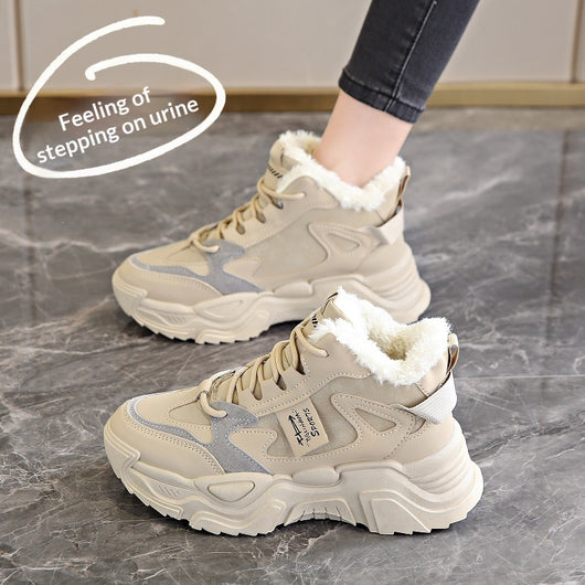 Zapatos Cómodos Tipo Dad Shoes con Forro Polar Grueso y Calidez - Image 21