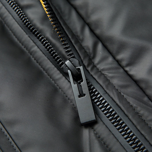 Chaqueta Acolchada con Capucha para Hombre - Abrigo Grueso Impermeable - Image 10